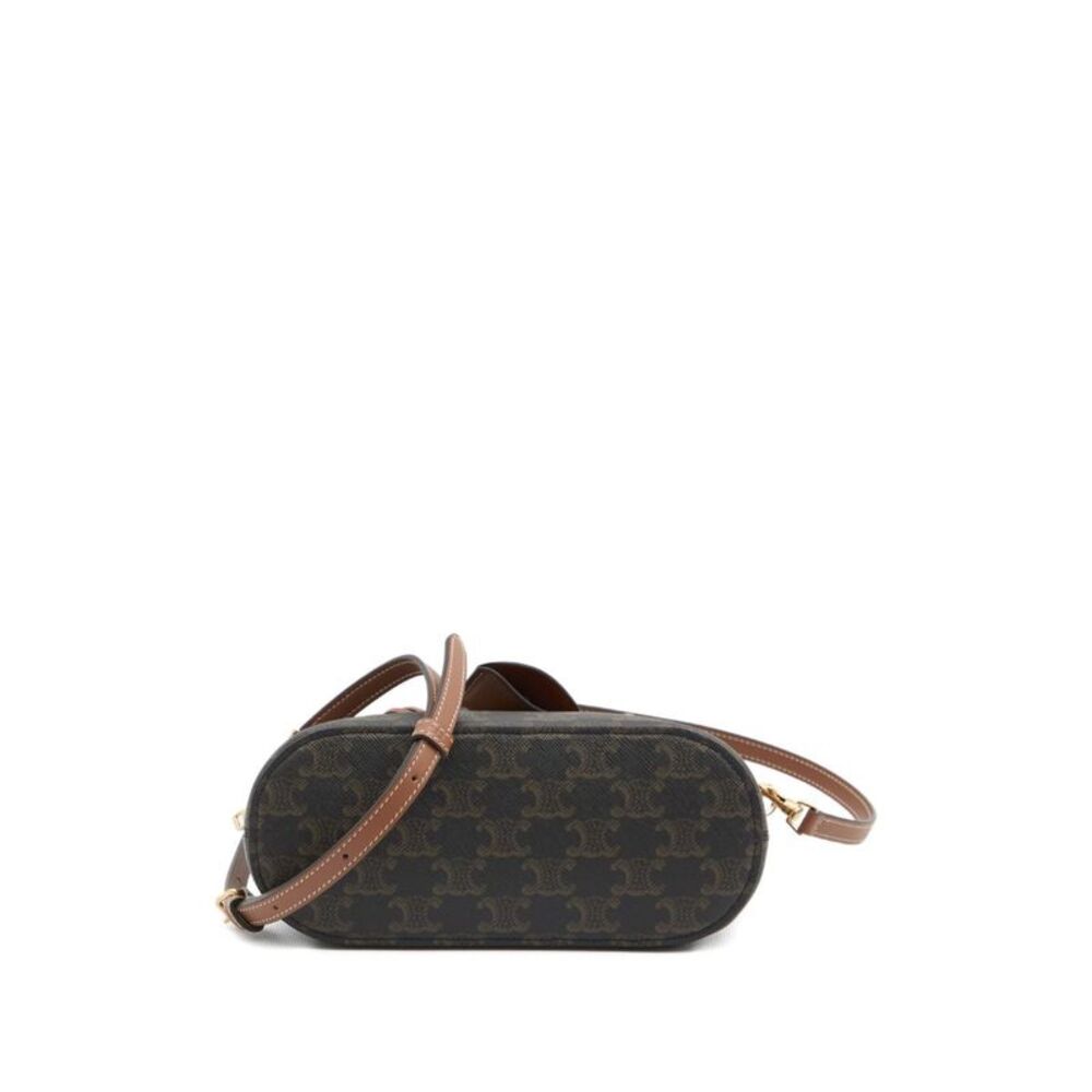 Celine Women Honorine Teen Triomphe Canvas Handbag - Picture 3 of 4
